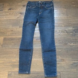 Dark Mid Rise Jeans